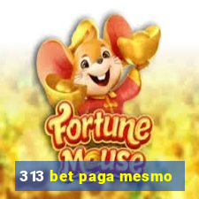 313 bet paga mesmo